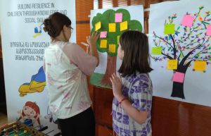 Camp for Ukrainian children