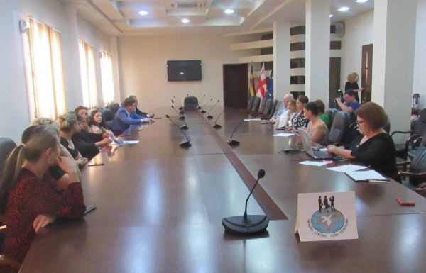 Meeting in Zugdidi City Hall