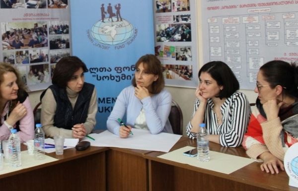 Training for Fund &quot;Sukhumi&quot; staff