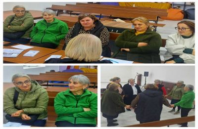 Meeting with the "Grandmothers' Club"