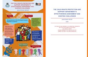 “The child rights protection and support department’s effectiveness assessment and existing challenges”