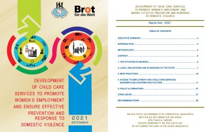 Development of Child Care Services - to Promote Women's Employment and Ensure Effective Response to Domestic Violence